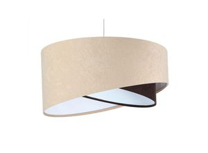 5902751346114 - 060-020 Hängeleuchte Galaxy beige braun weiß 1 x E27 ø 50cm H105cm dimmbar - Bps Koncept