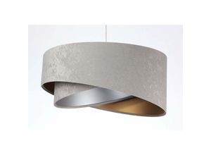 5902751346268 - 060-MiX-014 Hängeleuchte Galaxy Grau Gold Silber 1 x E27 ø 50cm H105cm dimmbar - Bps Koncept