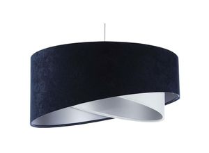 5902751346923 - 060-090 Hängeleuchte Galaxy marineblau weiß silber 1 x E27 ø 50cm H105cm dimmbar - Bps Koncept