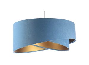 5902751346961 - 060-094 Hängeleuchte Galaxy blau gold 1 x E27 Ø 50cm H105cm dimmbar