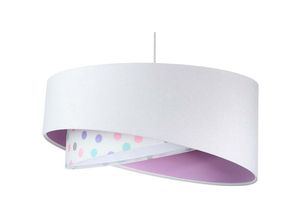 5902751347081 - Bps Koncept - 060-106 Hängeleuchte Galaxy weiß lila 1 x E27 ø 50cm H105cm dimmbar