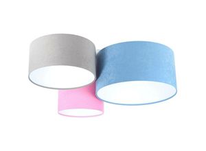 5902751348736 - 080-03-092 Deckenleuchte Trio blau grau rosa weiß 3 x E27 L91cm H30cm dimmbar - Bps Koncept