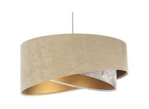 5902751348941 - 060-124 Hängeleuchte Galaxy beige grau gold 1 x E27 ø 50cm H105cm dimmbar - Bps Koncept