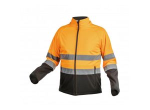 5902801287800 - Hogert - Högert Softshell Warnschutzjacke Exter Klasse 2 Orange xxl - Orange