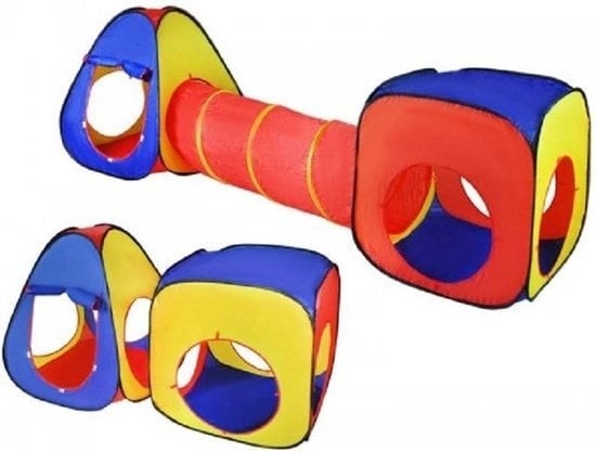 5902802902672 - Pop Up Spielzelt mit Tunnel für Kinder - Zelt - Spielhaus - Tunnel - Spieltunnel - Krabbeltunnel - In einfacher Tragetasche 5902802902672 - Pop Up Spielzelt mit Tunnel für Kinder - Zelt - Spielhaus - Tunnel - Spieltunnel - Krabbeltunnel - In einfacher Tragetasche