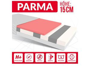 5902846901730 - FDM - Matratze 80x180 cm Kaltschaum parma hr Schaum Visco Polyurethanschaum H2 H3 15 cm