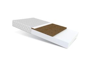 5902846912873 - FDM - Matratze 90x180 cm Kaltschaum baby coco max Kokos Klimafaser Polyurethanschaum H2 H3 10 cm