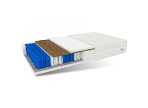 5902846963769 - FDM - Matratze 120x200 vitoria Taschenfederkern 7 Zonen H3 H4 18 cm Kokos hr Schaum Polyurethanschaum Jersey