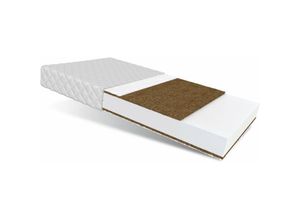 5902846969297 - FDM - Matratze 70x140 cm Kaltschaum baby coco 2 Kokos Duo Klimafaser Polyurethanschaum H3 9 cm
