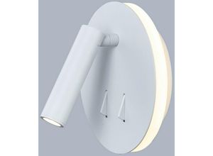 5902854530519 - Nemo - Moderne led Nachttischlampe Weiß warmweiß 3000K 9W - Italux