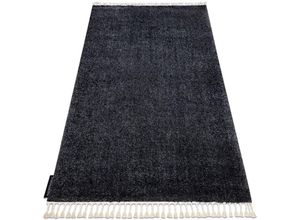 5902921002611 - Rugsx - Teppich berber 9000 grau Franse berber marokkanisch shaggy grey 160x220 cm