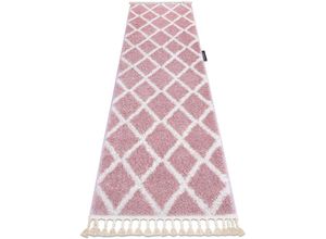 5902921062295 - Rugsx - Teppich Läufer berber troik rosa - in die Küche Halle Korridor pink 70x250 cm