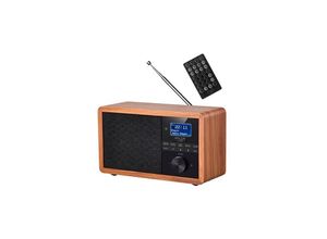 5902934839167 - Camry CR1183 Bluetooth-Radio Retro-Design FM-Tuner 2 Lautsprecher 8 w Speicher für 50 Sender MP3-Wiedergabe usb- und SD-Kartenanschluss