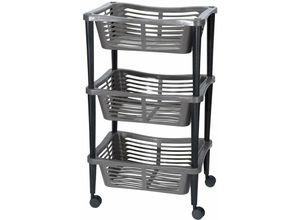 5902973410587 - Storage Solutions - Trolley Universal Trolley für Bad Bücherregal Schrank - 3 Ebenen - Storagesolutions