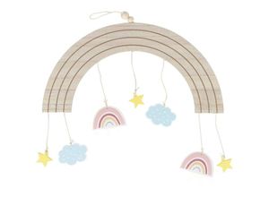 5902973429282 - Home Styling - Regenbogen Hängedeko für Babybett 33 x 165 cm