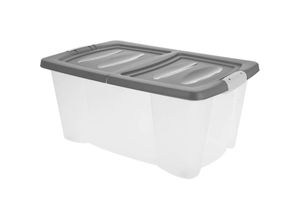 5902973430011 - Storage Solutions - Kunststoffbox auf Rollen mit Deckel 45 l