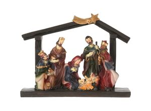 5902973434798 - Home Styling - Weihnachtskrippe mit Weihnachtsstern 21 x 155 cm