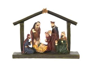 5902973434804 - Home Styling - Weihnachtskrippe mit Weihnachtsstern 21 x 155 cm