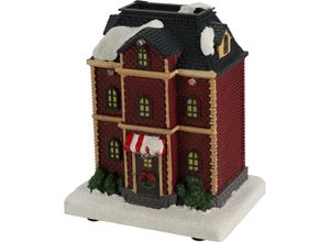 5902973435597 - Home Styling - Dekofigur Weihnachtshaus 10 x 14 cm