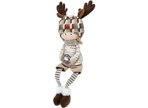 5902973436808 - Home Styling - Weihnachtsfigur aus Plüsch 61 cm