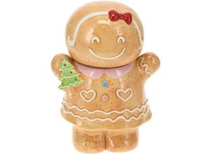 5902973437188 - Vorratsdose cookie Lebkuchenfigur 19 x 25 cm