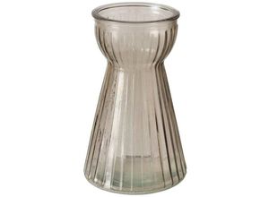 5902973438857 - Boltze Gruppe - Vase aus Glas hyacintha geriffeltes Glas 15 cm