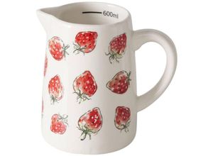 5902973441550 - Krug aus Keramik STRAWBERRY mit Erdbeermuster 500 ml