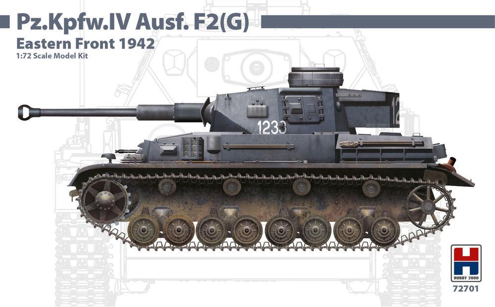 5903002052013 - Hobby 2000 72701 - PzKpfwIV AusfF2 (G) Eastern Front 1942 in 172