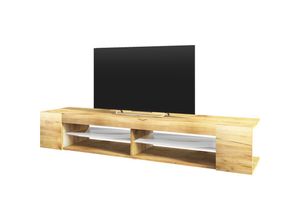 5903025249230 - Selsey - mitchell - TV-Lowboard mit led Wotan Eiche 180 cm breit