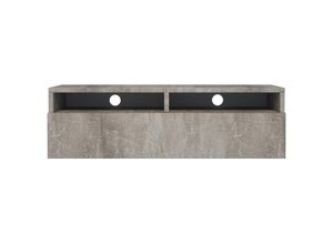 5903025392769 - Selsey - rednaw - TV-Schrank   TV-Board stehend   hängend 100 cm breit (Betonoptik Matt ohne led)