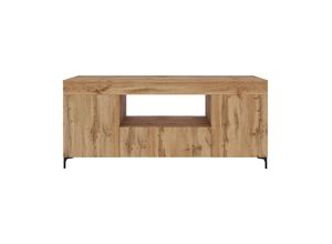 5903025410418 - Selsey - gusto - TV-Schrank   TV-Board für Wohnzimmer minimalistisch 137 cm breit (Lancaster Eiche)