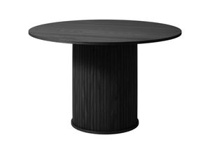 5903025895895 - Selsey - gativel Esstisch rund 120 cm Schwarz