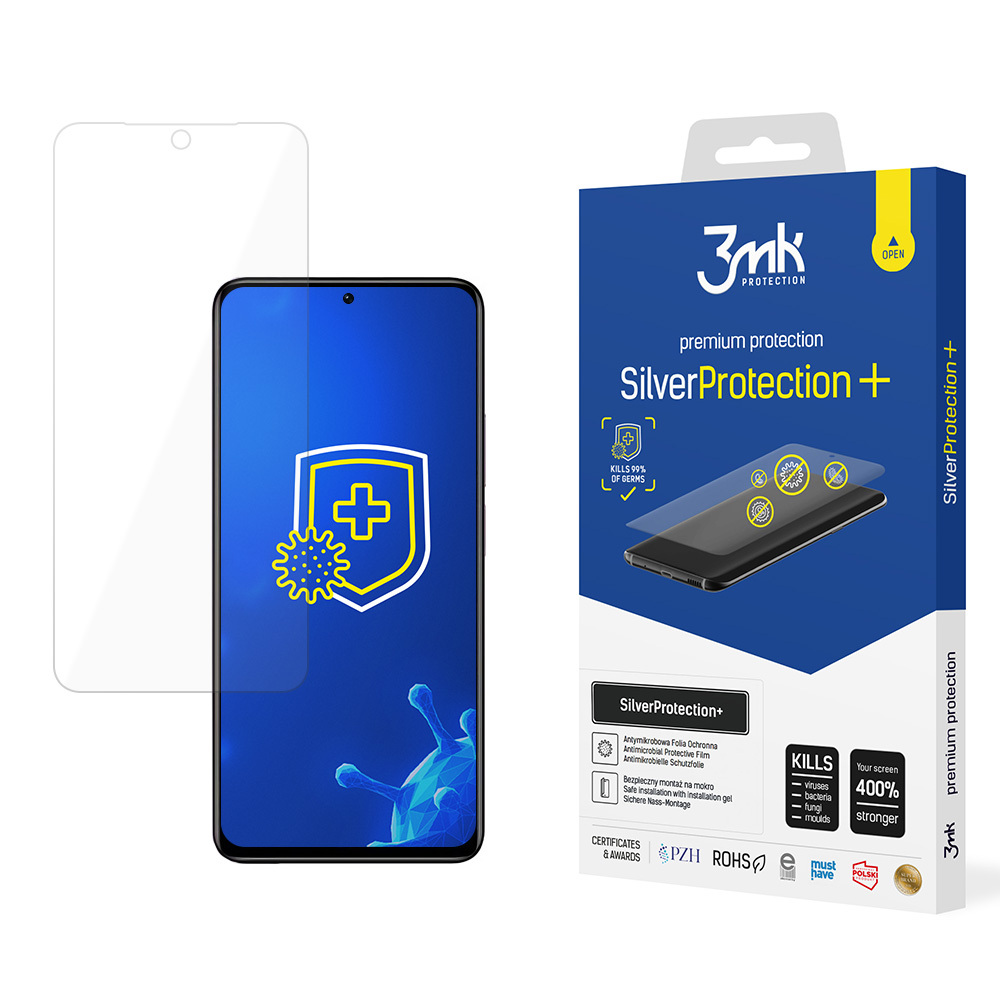 5903108460989 - Antimikrobieller Schutzfilm Xiaomi Redmi Note 11s 11 4G SilverProtection+ 5903108460989 - Antimikrobieller Schutzfilm Xiaomi Redmi Note 11s 11 4G SilverProtection+