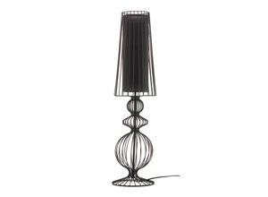 5903139512695 - Nowodvorski Lighting Tischleuchte Aveiro L aus Metall Höhe 78cm schwarz