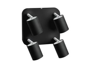 5903139602297 - Nowodvorski Lighting Deckenlampe Eye Spot vierflammig Quadrat schwarz