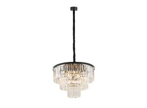 5903139761697 - Nowodvorski Lighting Hängeleuchte Cristal transparent schwarz Ø 56 cm