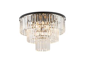 5903139762793 - Nowodvorski Lighting Deckenleuchte Cristal transparent schwarz Ø 56cm