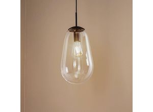 5903139779890 - Nowodvorski Lighting Hängeleuchte Pear M mit Glasschirm schwarz