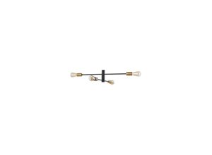 5903139793698 - Nowodvorski Lighting Deckenleuchte Rotor IV schwarz gold vierflammig