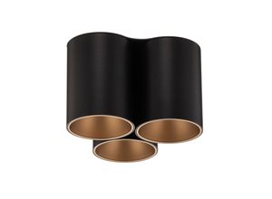 5903139809290 - Nowodvorski Lighting Deckenleuchte Eye Tone III schwarz gold