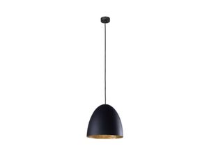 5903139902298 - Nowodvorski Lighting Pendelleuchte Egg M aus Metall Ø 38 cm schwarz