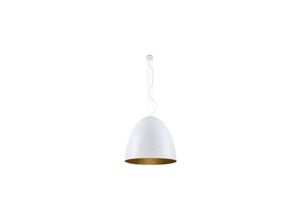 5903139902595 - Nowodvorski Lighting Hängeleuchte Egg XL aus Metall Ø 75 cm weiß