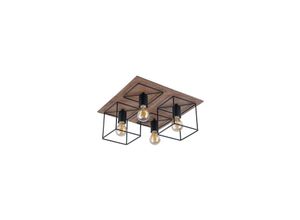 5903139904490 - Nowodvorski Lighting Deckenleuchte Coba Antique IV Holz 4-flammig