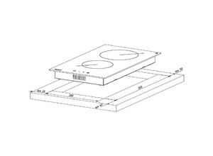 5903148234144 - Keramik-Kochfeld pka 30 830 2 Weiß - Akpo