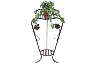 5903154920871 - Blumenständer Metall 76 cm Blumenhocker Art135 Beistelltisch Blumensäule Pflanzenständer - Dandibo