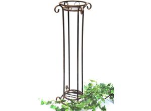 5903154925869 - Dandibo - Blumensäule Metall 110 cm Pflanzsäule Art417 Blumenständer Pflanzenständer Blumentreppe Blumenhocker Blumentisch