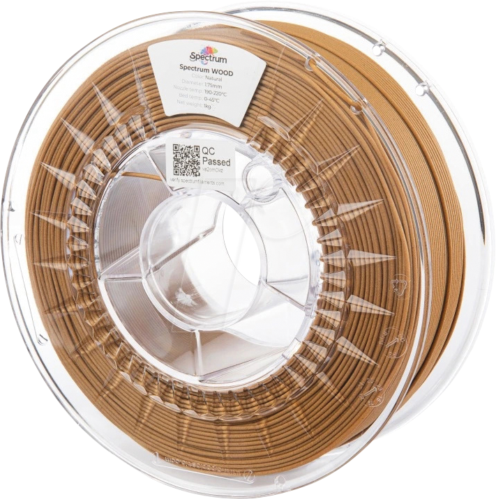 5903175651341 - SPECTRUM 5651341 - Wood-Filament 175 mm natur 500 g