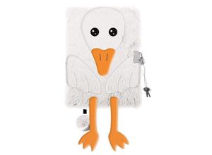 5903235669040 - Tagebuch Plüsch PREMIUM Cute Goose DIN A 5 96 Seiten