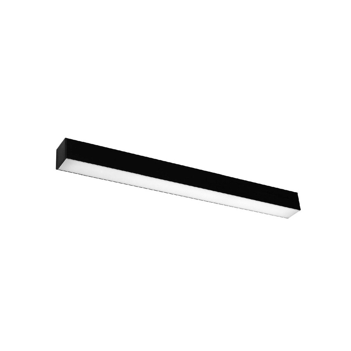 5903282714878 - Integrated led Flush Linear Wall Lights Black Integrierte lineare LED-Wandleuchten Schwarz