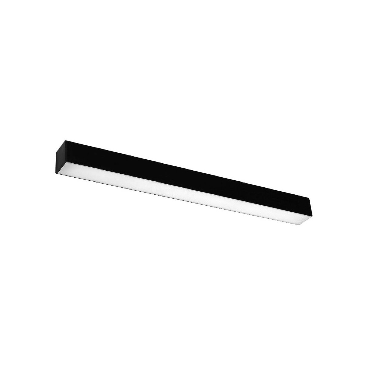 5903282714908 - Integrated led Flush Wall Lights Black 65cm 4000K Integrierte LED-Wandleuchten Schwarz 65cm 4000K